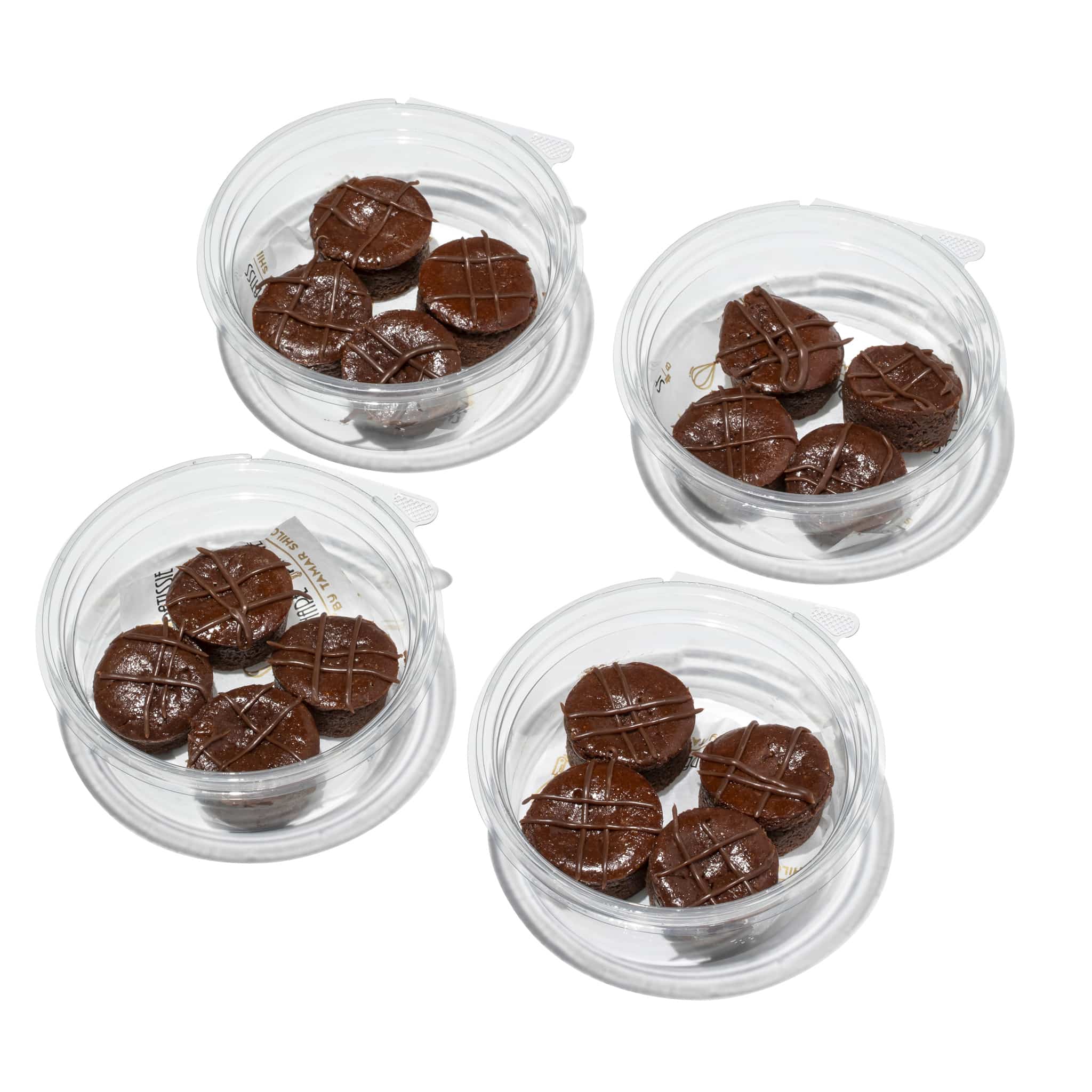 4 קופסאות בראוני ללג