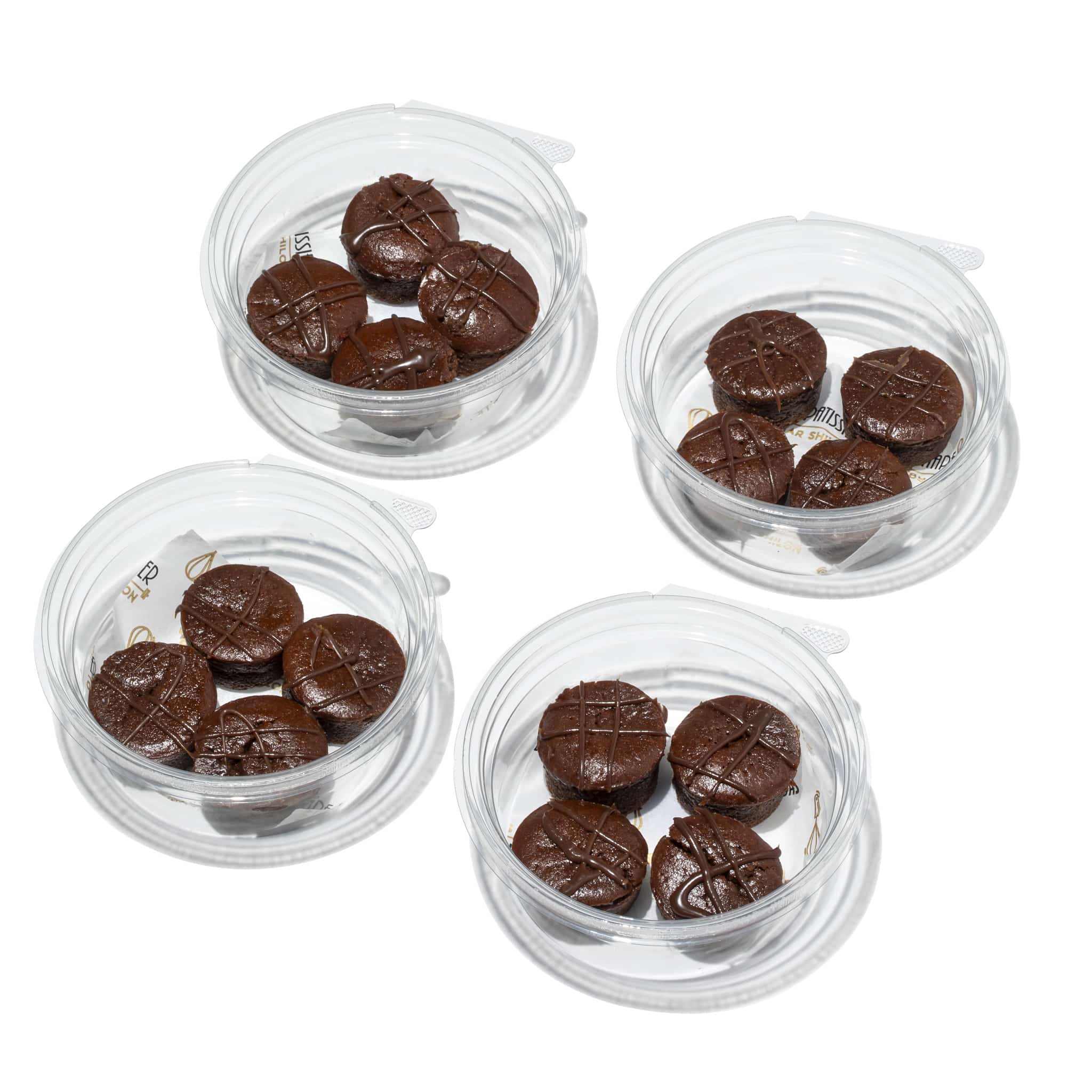 4 קופסאות בראוני כוסמין